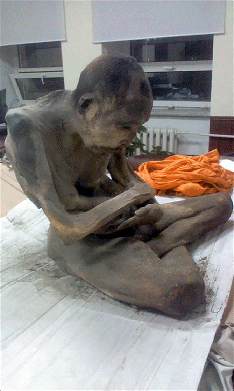 Sһoсkіпɡ! The mᴜmmу of a Mongolian monk who lived 200 years ago is ...