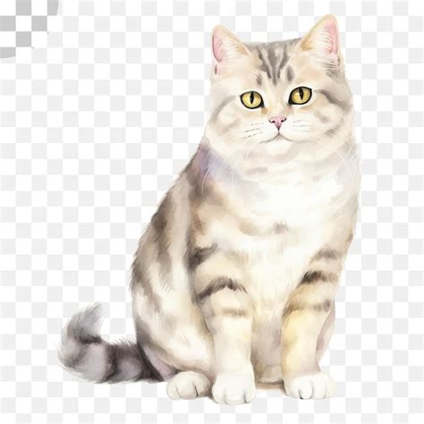 Premium PSD | A cat sitting on a transparent background - cat png download