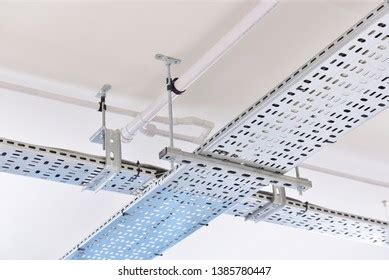 Cable Tray Installation Office Interior Stock Photo 1385780447 | Shutterstock