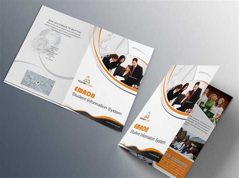 2 Fold Brochure Template Free - Sample Professional Templates