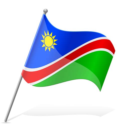 flag of Namibia vector illustration 516424 Vector Art at Vecteezy