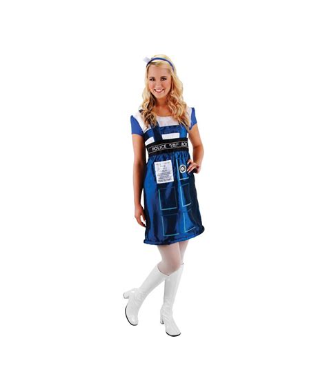 Adult Doctor Who Tardis Costume - Women Professional Costumes