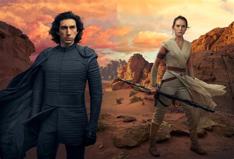 Kylo Ren and Rey In Star Wars The Rise of Skywalker Wallpaper, HD Movies 4K Wallpapers, Images ...