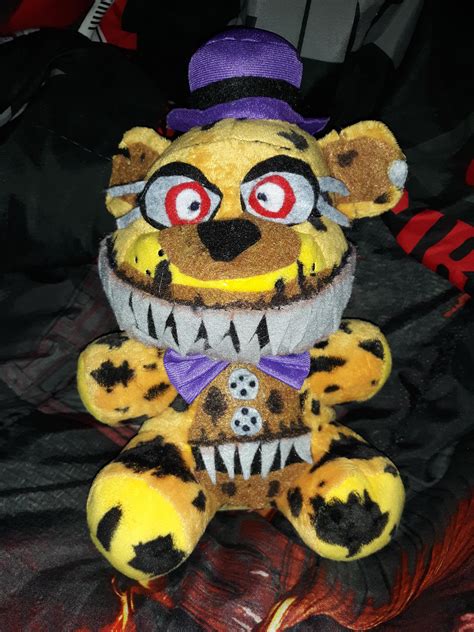 Fnaf funko nightmare fredbear plush - mytebeautiful