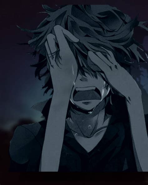 Sad Anime Boy Crying Wallpapers - IMAGESEE