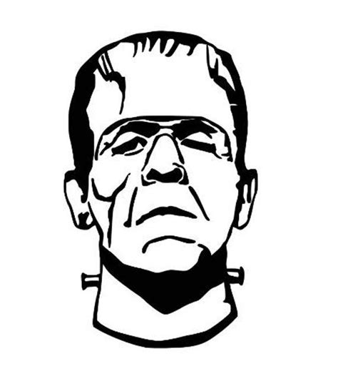 Frankenstein Monster Halloween Horror Vinyl Car Decal Bumper Window Sticker Any Color Multiple ...