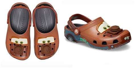 You can now get Disney Pixar Cars Mater Crocs for your kids!