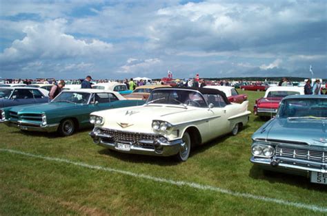 White '58 Cadillac convertible