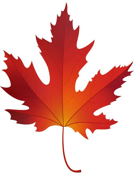 Autumn Maple Leaf PNG Clip Art - Best WEB Clipart