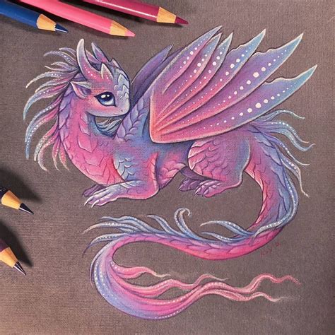 Fairy baby dragon by AlviaAlcedo | Cute dragon drawing, Baby dragon art, Dragon artwork