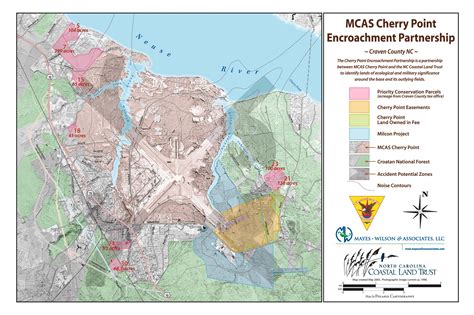 Cherry Point Conservation Initiative Map - cherry point north carolina • mappery