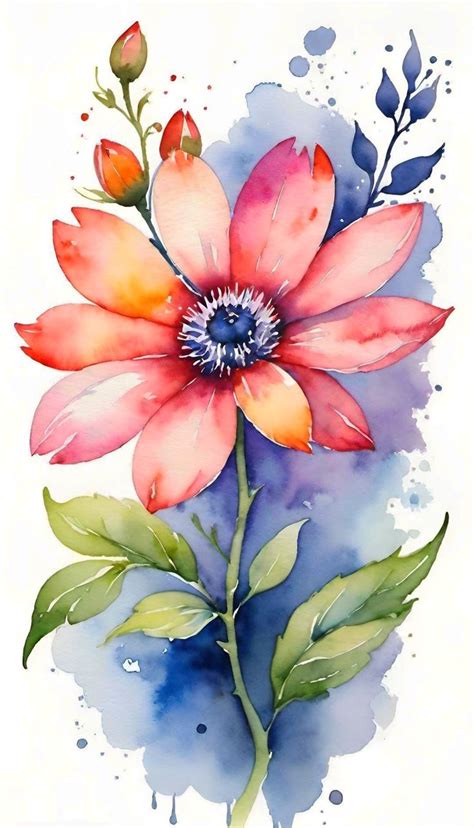 Get more from Ideas for creativity on Patreon in 2024 | Watercolor flower art, Flower art images ...