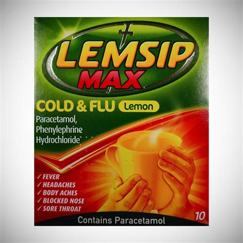 Lemsip Max Cold & Flu Powder x 10