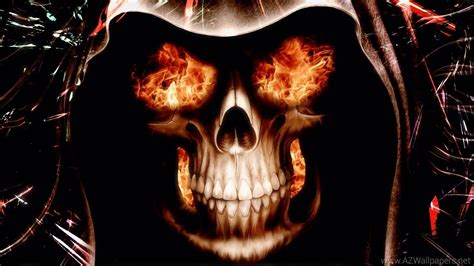 Skull Wallpapers Hd Fire Skull Wallpapers - Skull Wallpaper Fire - 1920x1080 Wallpaper - teahub.io