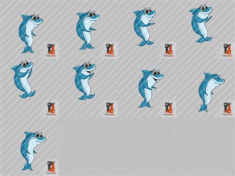 Fish #5 Sprite Character by PrimaDev | GraphicRiver