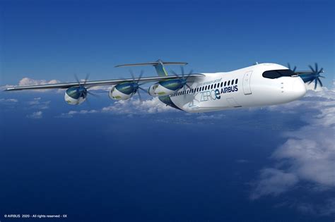 Airbus Hydrogen Plane With Turboprop Design Gaining Favor For Zero Emission Jet - Bloomberg