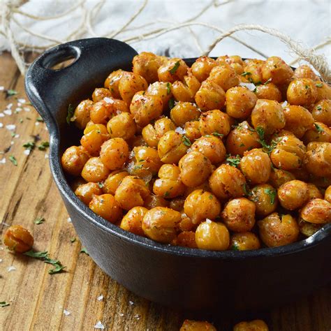 CRISPY ROASTED CHICKPEAS!!! + WonkyWonderful