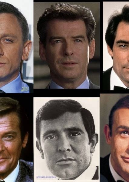 My ranking of the James Bond Actors Fan Casting on myCast