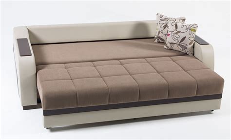 Queen Convertible Sofa Bed With Storage - canvas-smorgasbord