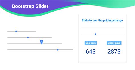 React Bootstrap Slider - free examples, templates & tutorial