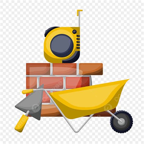 Construction Worker Tools Clipart Transparent PNG Hd, Construction Tools, Construction Clipart ...