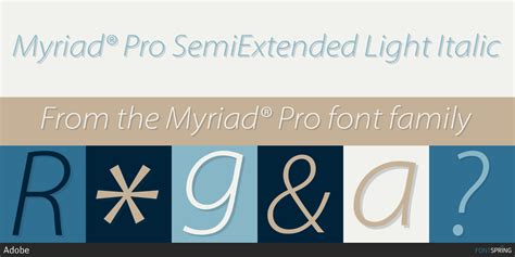 Fontspring | Myriad® Pro Fonts by Adobe