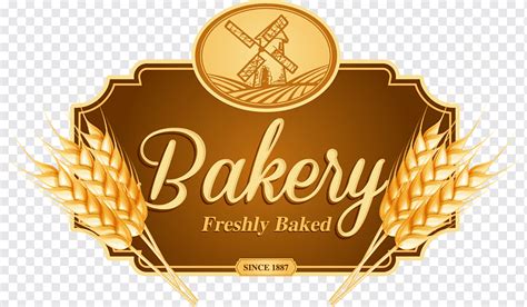 Bakery Freshly Baked illustration, Bakery Logo Cupcake Bread, Bakery ...