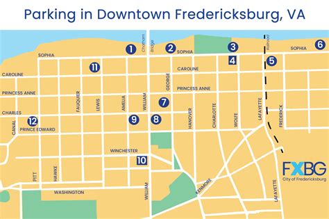 Downtown & City Parking Information | Fredericksburg, VA - Official Website