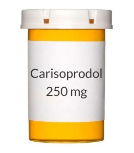 Carisoprodol 250mg Tablets