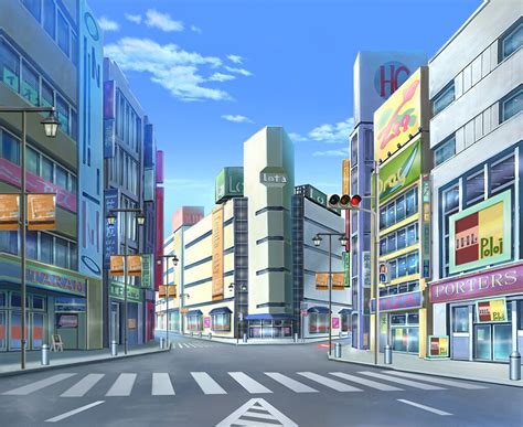 Anime City Backgrounds