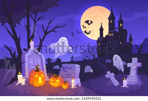 7,047 Tombstones Cross Halloween Cartoon Images, Stock Photos, 3D ...