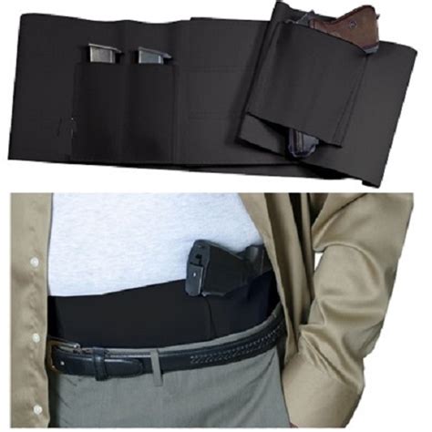 Conceal Carry Tactical Elastic Waist Pistol, Revolver Gun Holster - Gizmoway