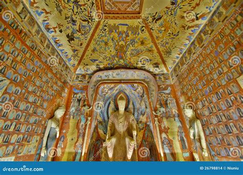 Dunhuang Frescoes（Mogao Caves ） Stock Images - Image: 26798814