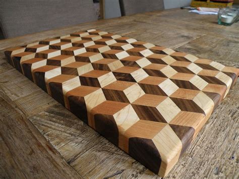 3d end grain cutting board plans - Lou Mccray