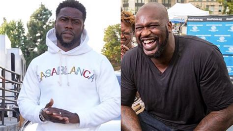 'He Scared Him': Fans Crack Up Over Video of Kevin Hart Betting Shaq $1,000 That Son Kenzo Would ...