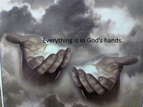 LifeNotes Encouragement: It's in God's Hands