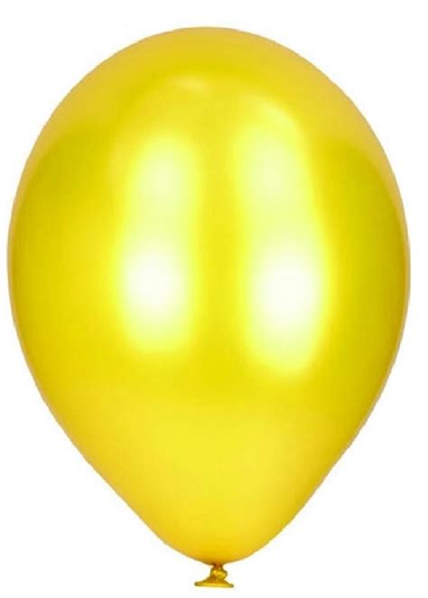 100 Yellow Balloons 10 Inch