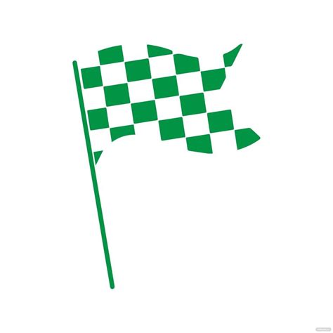 Green Racing Flag clipart in Illustrator, JPG, EPS, SVG, PNG - Download | Template.net