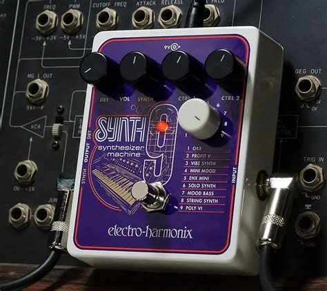 Electro-Harmonix Synth9 Synthesizer Machine pedal. New! | Reverb