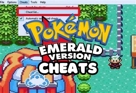 Pokemon Emerald cheats