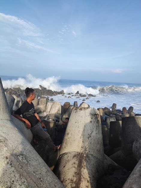 Premium Photo | Glagah beach yogyakarta indonesia