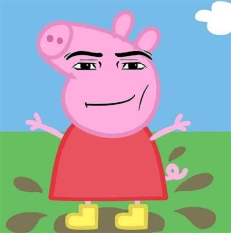 Peppa pig | Peppa pig funny, Pig memes, Funny puns for kids