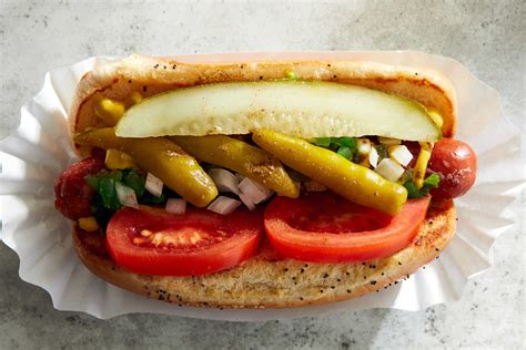 Chicago-Style Hot Dogs Recipe