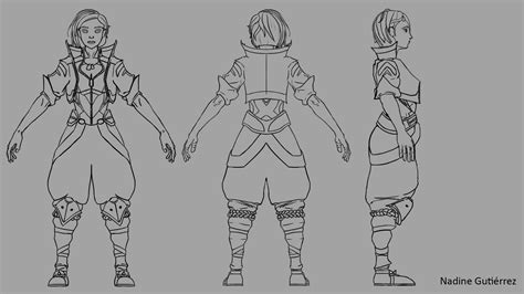 ArtStation - CAROL BLOOM - Character Blueprints for 3D