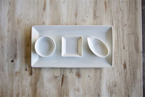 White Rectangle Plate - Table Manners