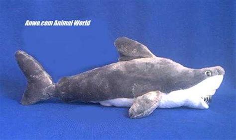 Great White Shark Stuffed Animal Plush at Anwo.com Animal World®