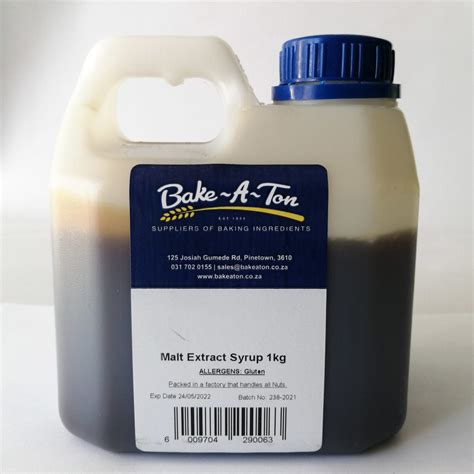 Malt Extract Syrup 1kg - Bake-A-Ton