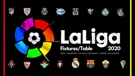 la liga fixtures today results and table - November 2020/21 upcoming fixtures - YouTube