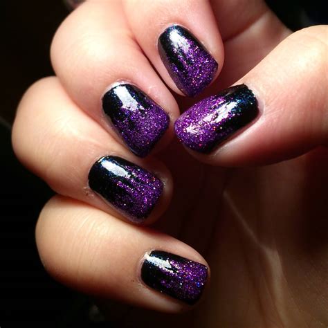 Purple and black nail designs are this year manicure trends | Shore Line Works