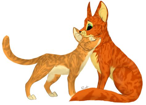 Firestar and Sandstorm [new] by KZcat on DeviantArt